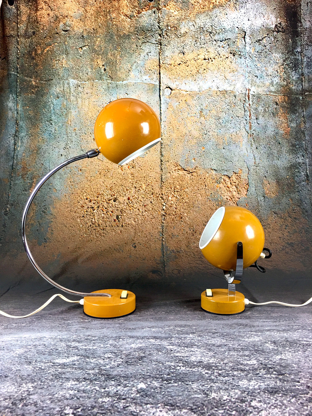 Eyeball Space Age Lampen von 1970 – Erlach – Depot for Artefacts