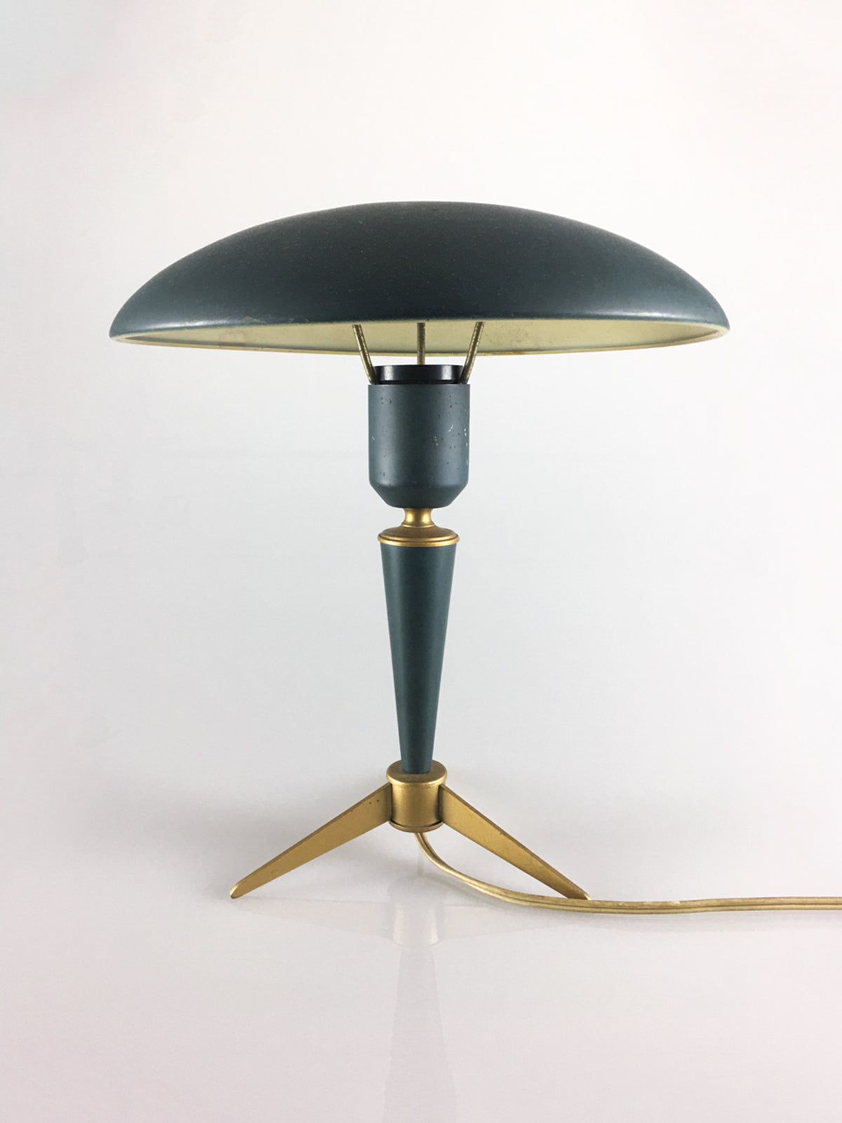 Tischlampe „Bijou“ Louis Kalff, 50er Erlach Depot for Artefacts