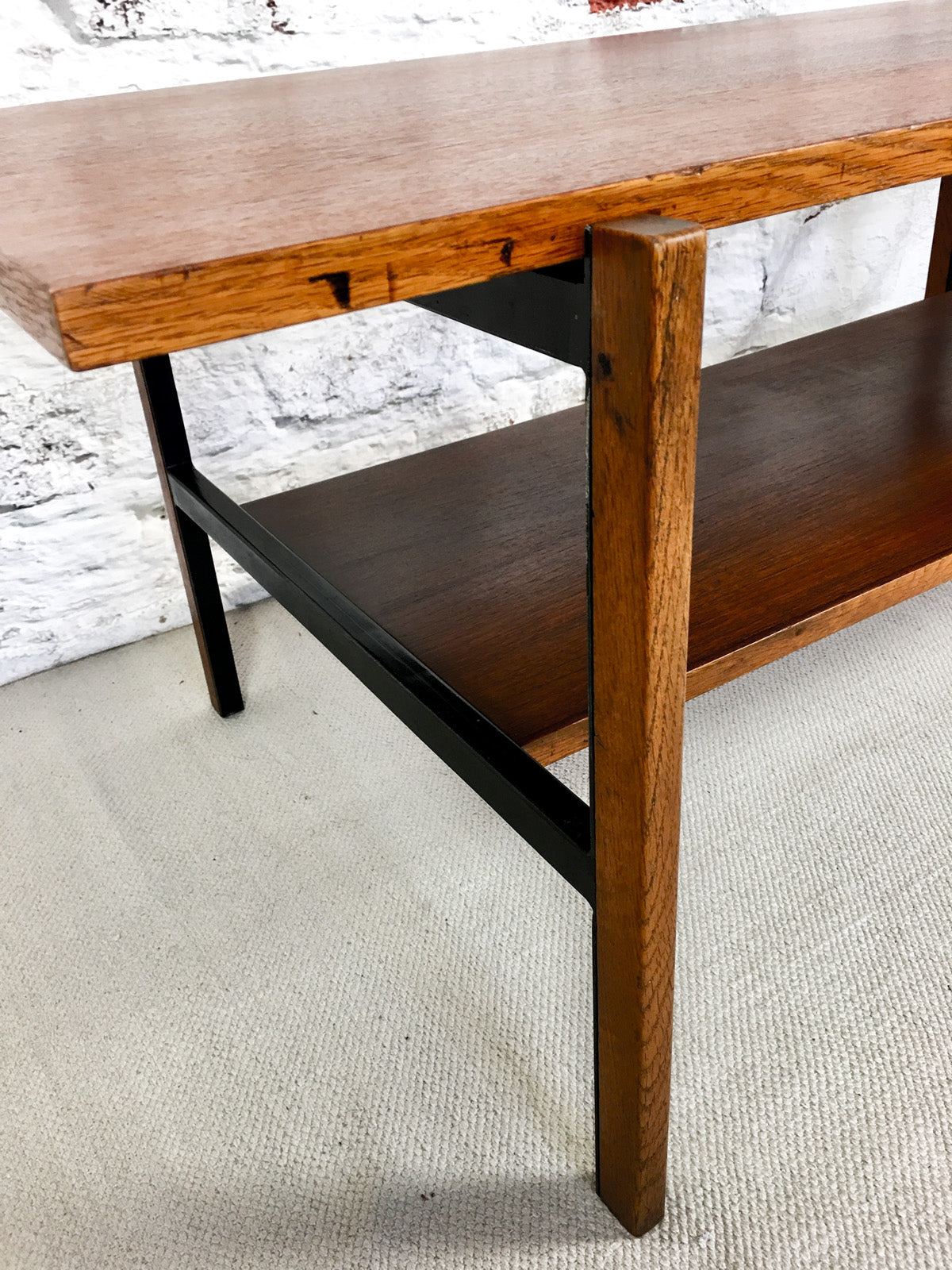 Couchtisch Österreich um 1950, Teak, Vintage